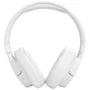 JBL Auriculares Inalámbricos Tune 770NC con Cancelación de Ruido Adaptativa, Bluetooth 5.3, 70h Batería, Micrófono, Plegables - Blancos
